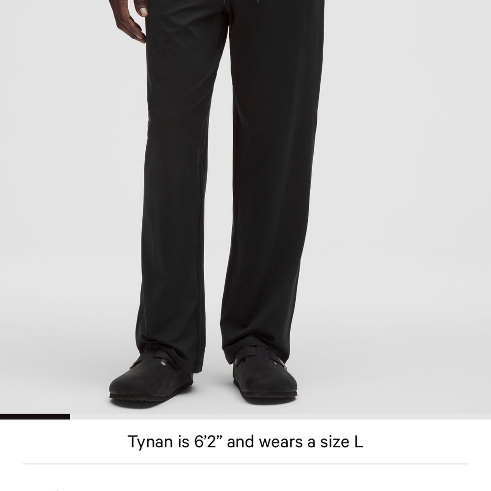 NWT lululemon athletica Men's Black Joggers
